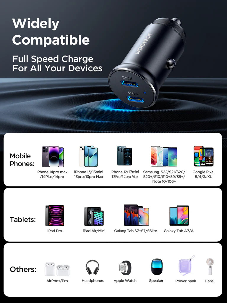 Go Charge Mini - Dual USB Car Charger