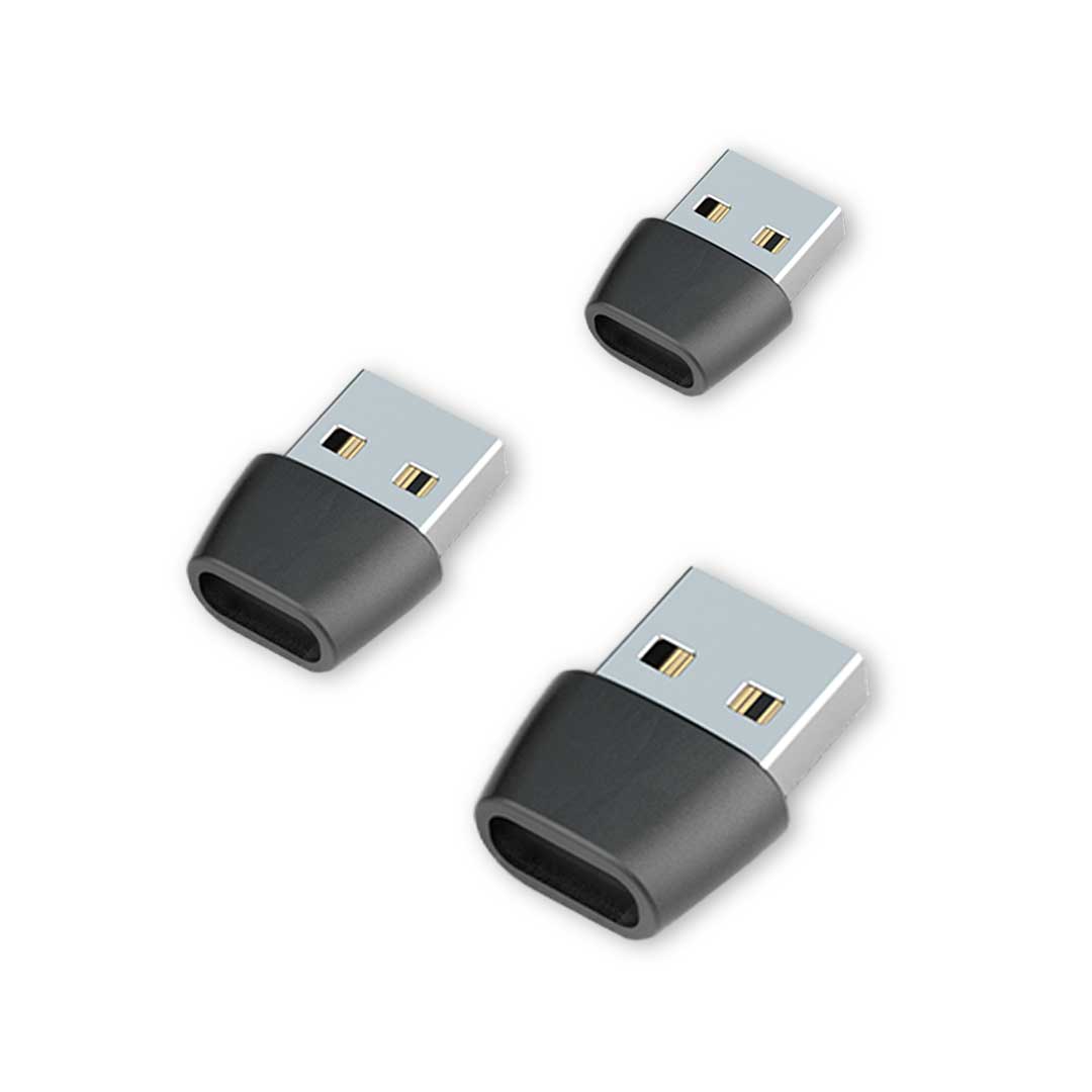 USB-C to USB-A Adapters [3-Pack]